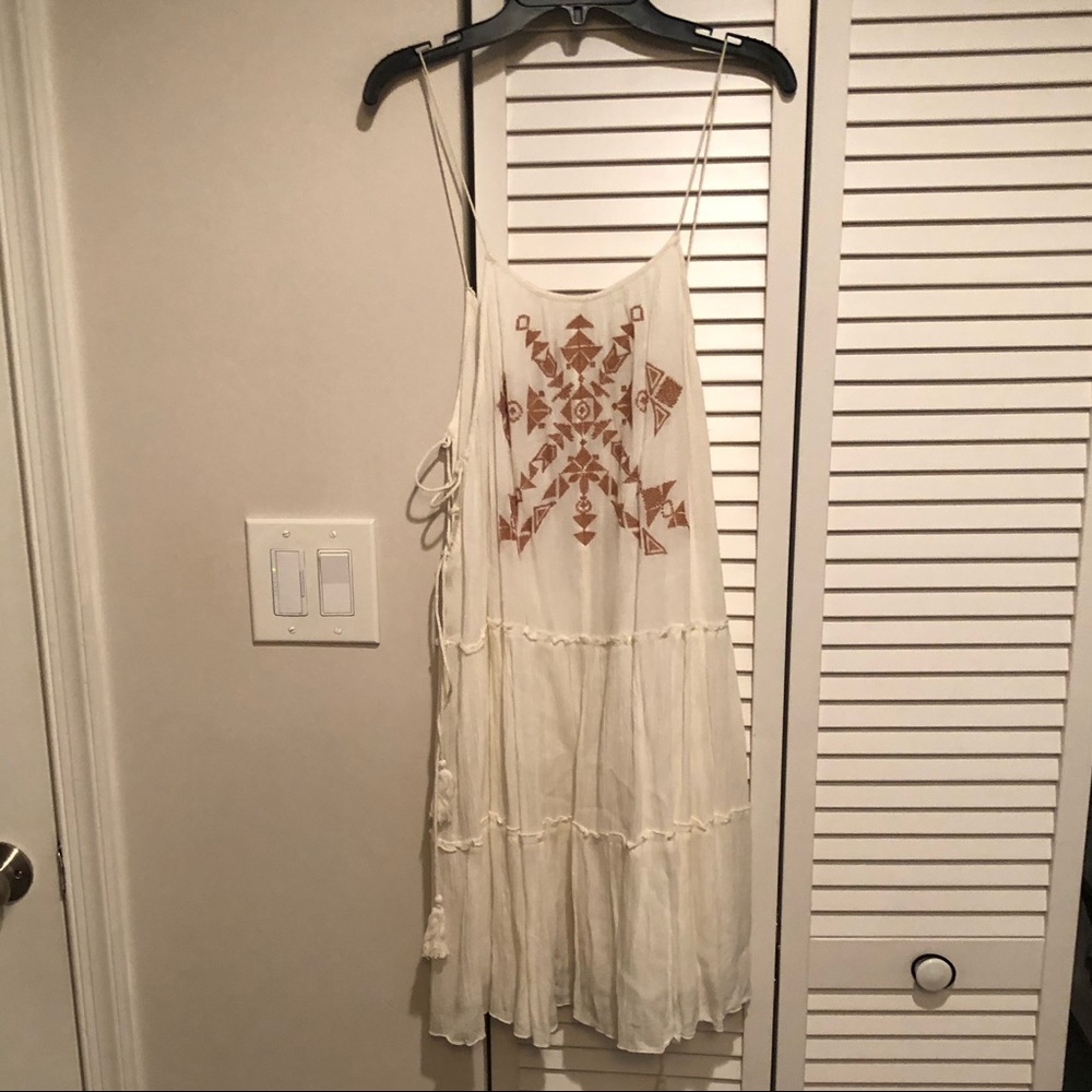 White Summer Dress - Size M